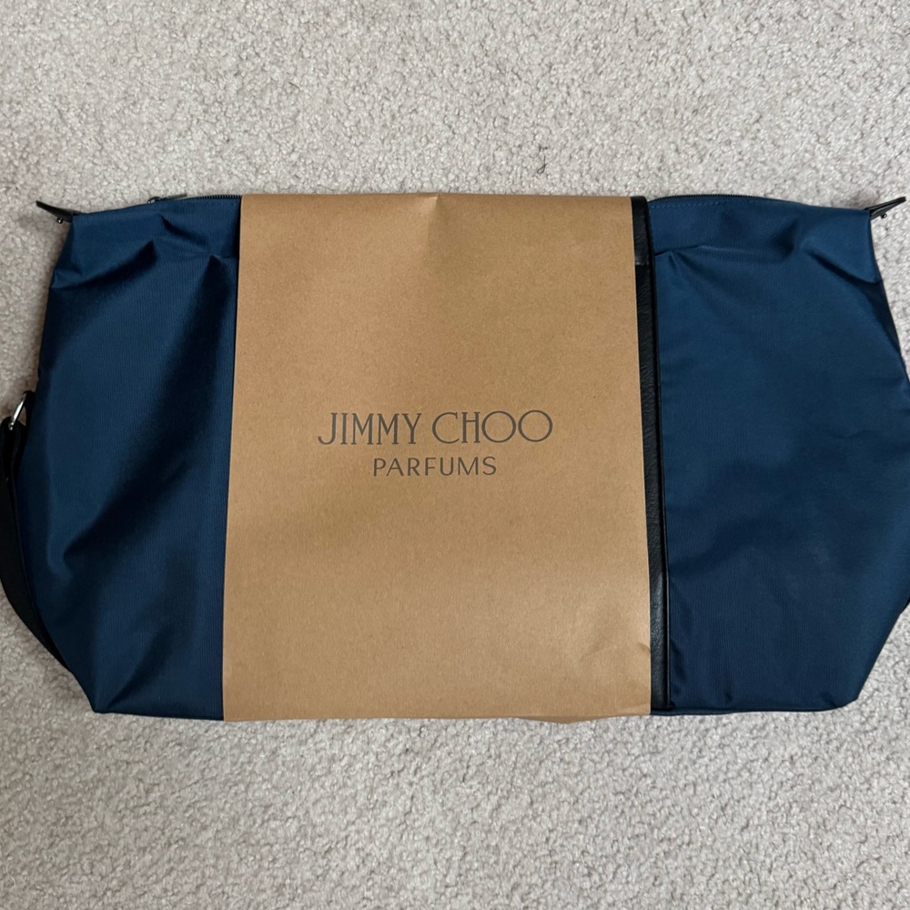 Jimmy Choo Blue and Black Men's Bag - Picture 2 of 2